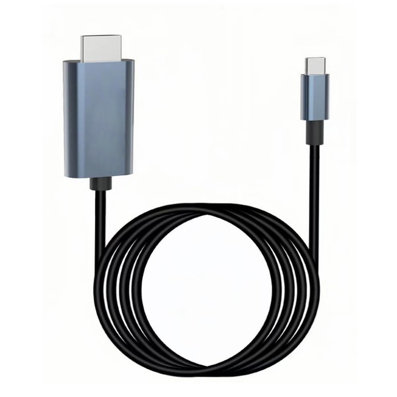 Typec To Hdmi Projection Screen Cable Mobile Phone Computer Tablet Projection Screen Display Steam Game Console Video Adapter - Image 1